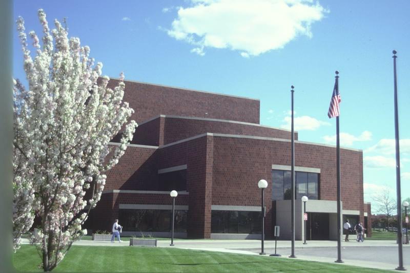 Stuart Steiner theater, exterior completed